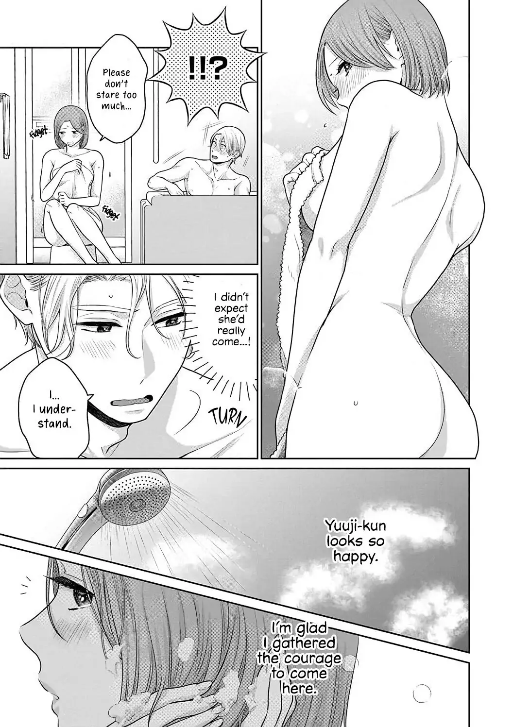 Dekiai Zentei, Keiyakukon. ~Iwashiro Bengoshi wa Ai ga Deka Sugiru!?~ Chapter 4 - page 16