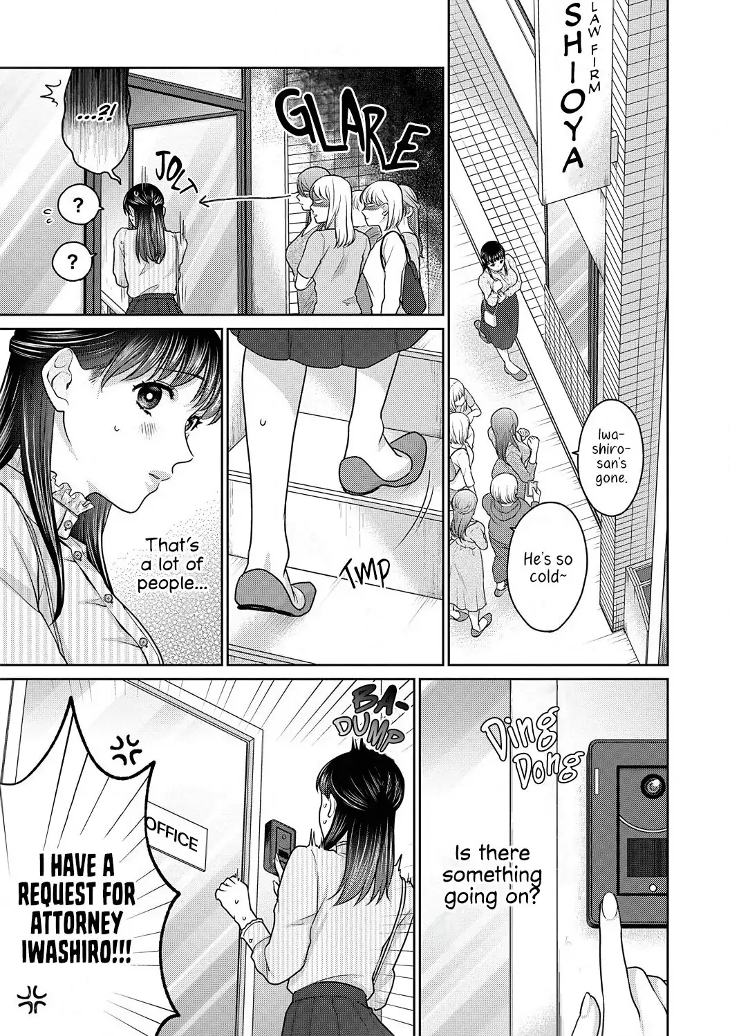 Dekiai Zentei, Keiyakukon. ~Iwashiro Bengoshi wa Ai ga Deka Sugiru!?~ Chapter 5 - page 5