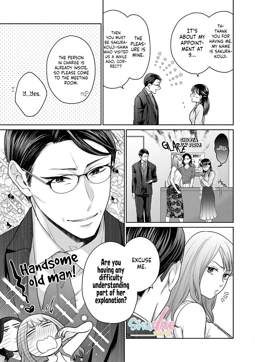 Dekiai Zentei, Keiyakukon. ~Iwashiro Bengoshi wa Ai ga Deka Sugiru!?~ Chapter 5 - page 7