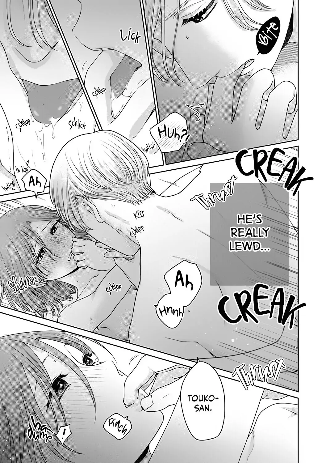 Dekiai Zentei, Keiyakukon. ~Iwashiro Bengoshi wa Ai ga Deka Sugiru!?~ Chapter 6 - page 9