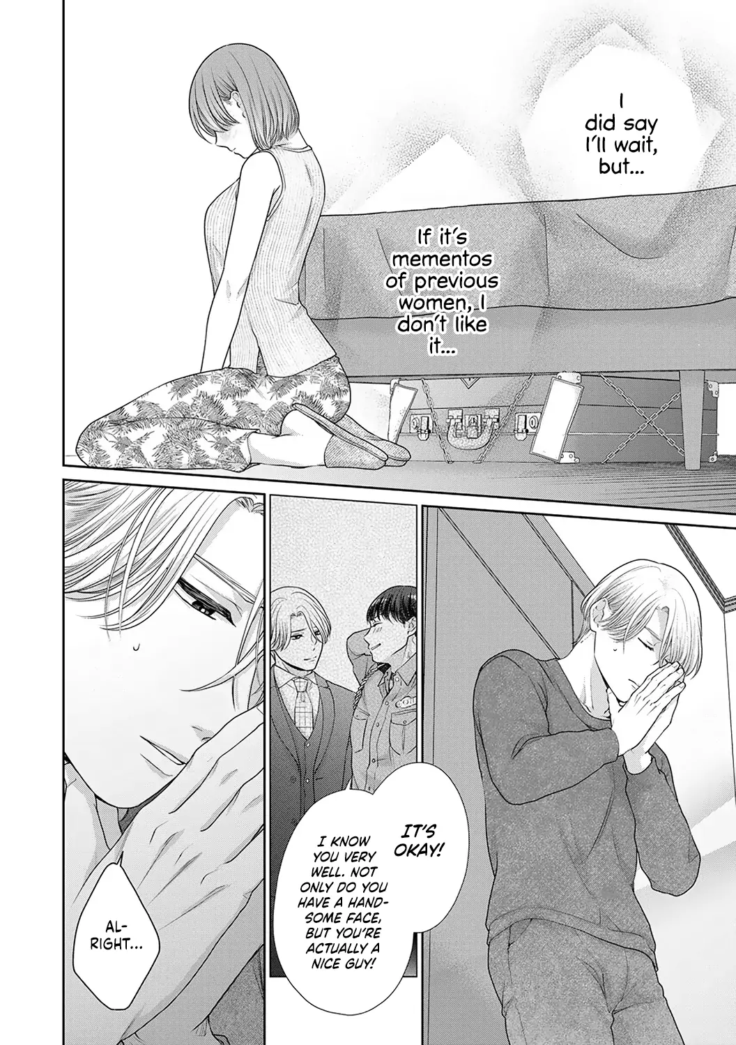 Dekiai Zentei, Keiyakukon. ~Iwashiro Bengoshi wa Ai ga Deka Sugiru!?~ Chapter 8 - page 7
