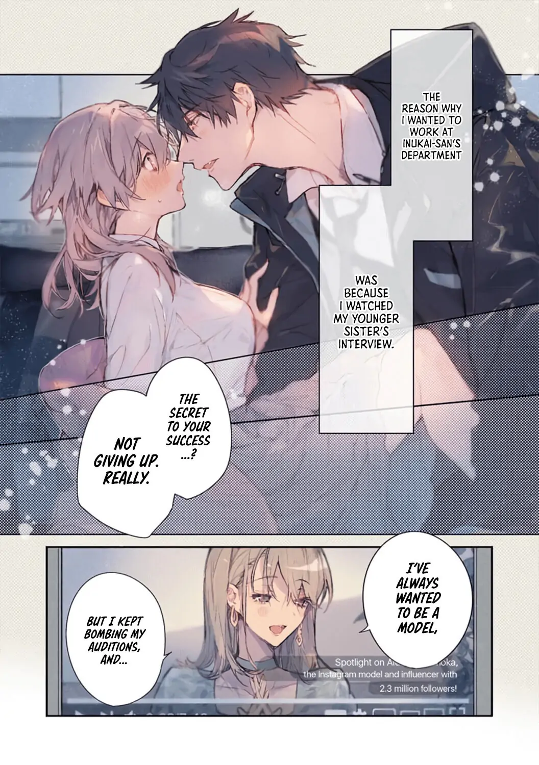 Inukai-san wa Kakure Dekiai Joushi ~ Konya dake wa “Suki” o Gaman Dekimasen! Chapter 1 - page 5