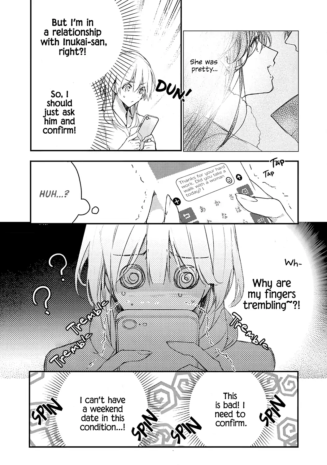 Inukai-san wa Kakure Dekiai Joushi ~ Konya dake wa “Suki” o Gaman Dekimasen! Chapter 6 - page 7