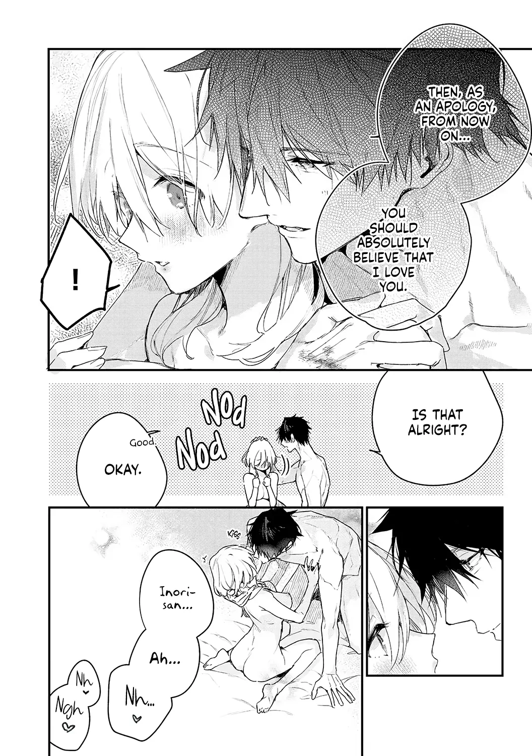 Inukai-san wa Kakure Dekiai Joushi ~ Konya dake wa “Suki” o Gaman Dekimasen! Chapter 7 - page 13