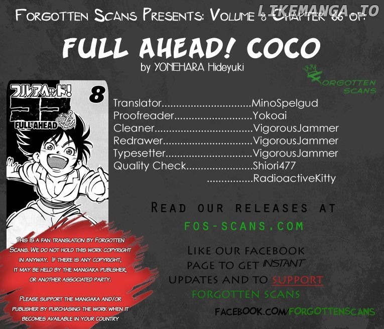 Full Ahead! Coco chapter 66 - page 2