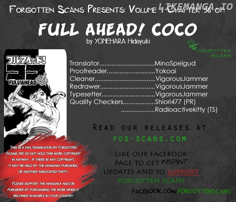 Full Ahead! Coco chapter 56 - page 1