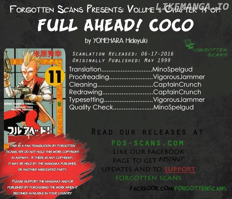 Full Ahead! Coco chapter 94 - page 1