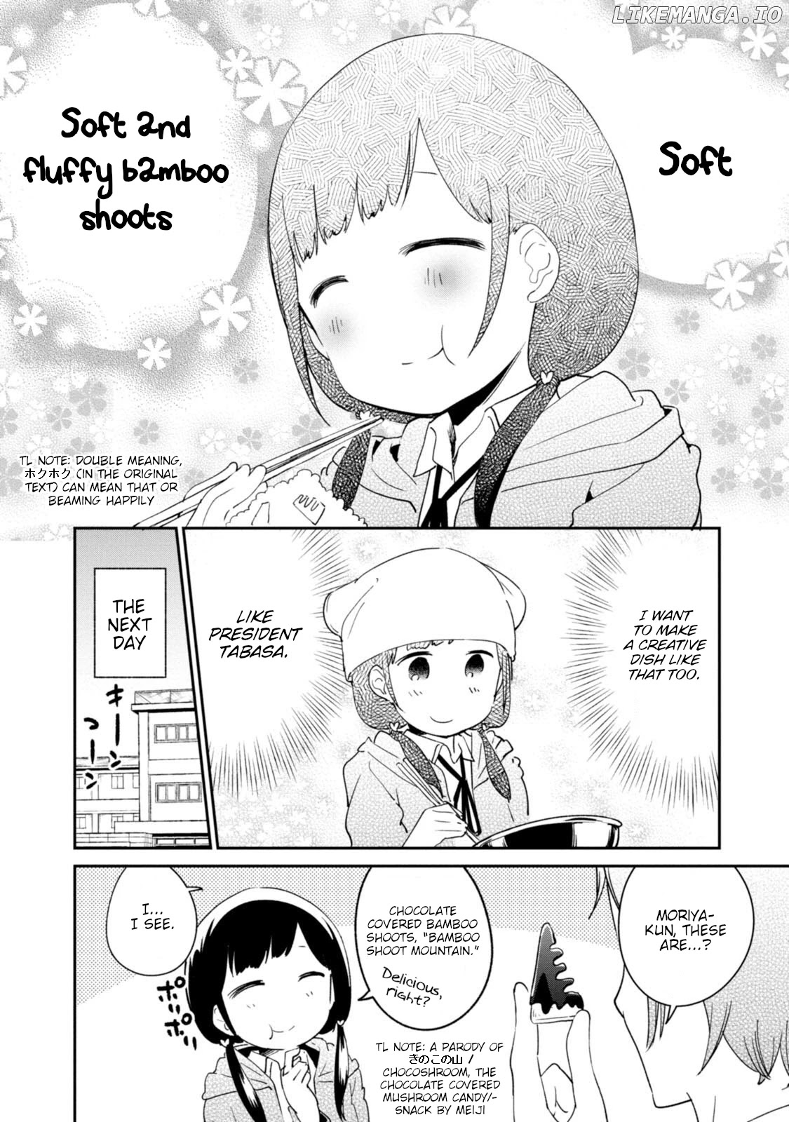 Senpai, Sore Hitokuchi Kudasai! chapter 30 - page 16