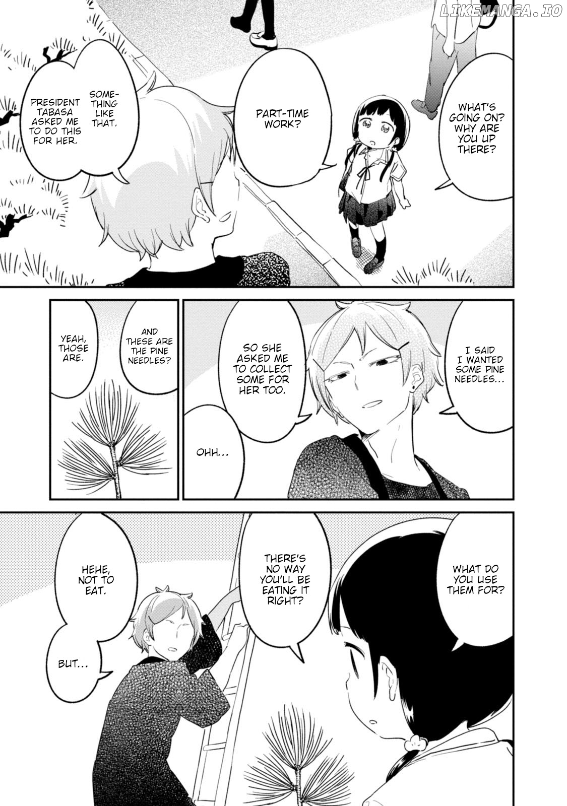 Senpai, Sore Hitokuchi Kudasai! chapter 32 - page 3