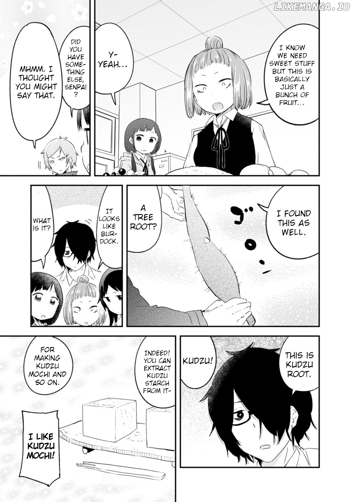 Senpai, Sore Hitokuchi Kudasai! chapter 34 - page 7