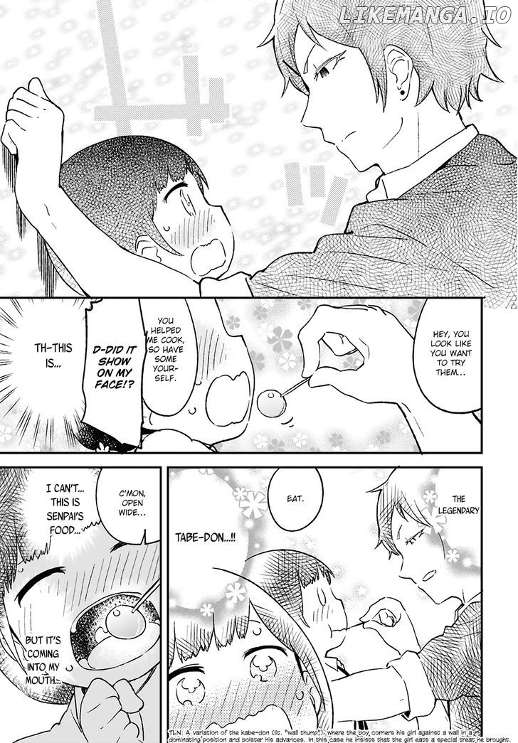 Senpai, Sore Hitokuchi Kudasai! chapter 17 - page 8