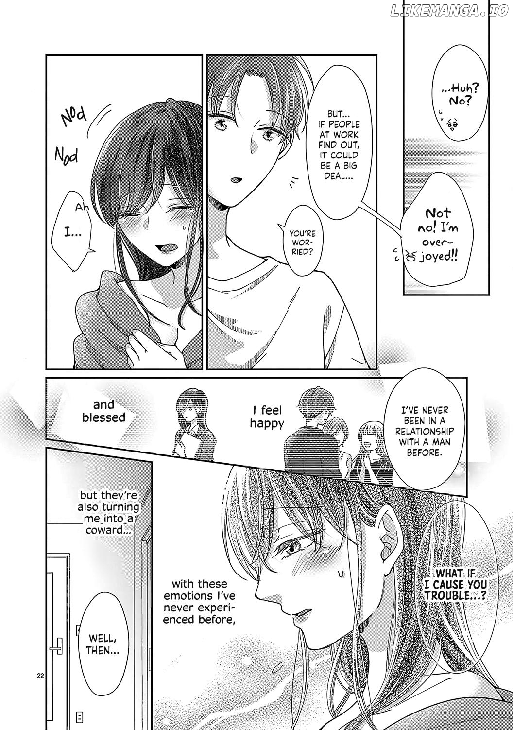 O Kuchi ga Etchina Jakuten Datte, Raibaru no Eriito Douryou ni Barete Shimaimashita chapter 13 - page 24