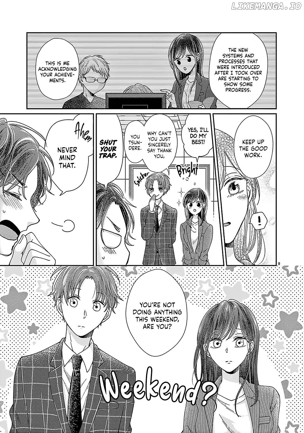 O Kuchi ga Etchina Jakuten Datte, Raibaru no Eriito Douryou ni Barete Shimaimashita chapter 14 - page 11