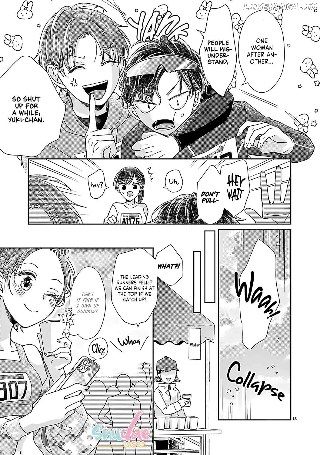 O Kuchi ga Etchina Jakuten Datte, Raibaru no Eriito Douryou ni Barete Shimaimashita chapter 14 - page 15