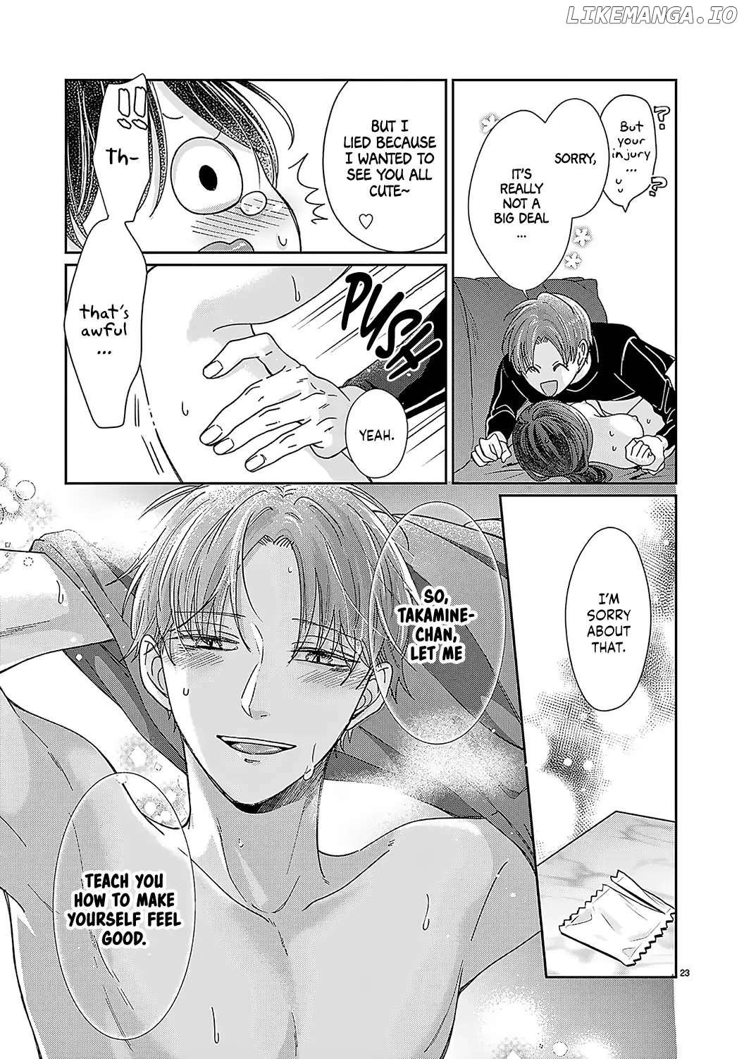 O Kuchi ga Etchina Jakuten Datte, Raibaru no Eriito Douryou ni Barete Shimaimashita chapter 14 - page 25