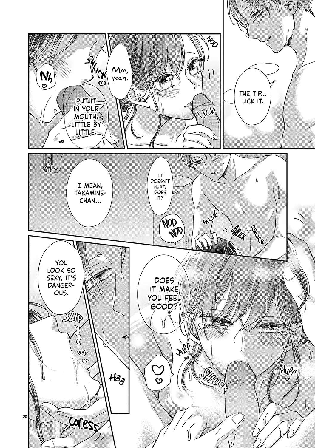 O Kuchi ga Etchina Jakuten Datte, Raibaru no Eriito Douryou ni Barete Shimaimashita chapter 16 - page 22