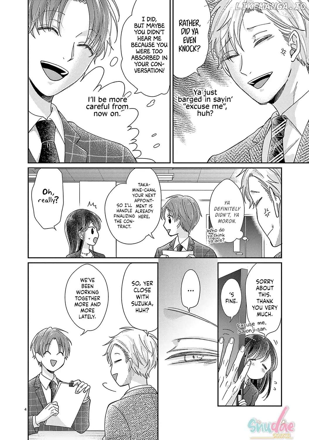 O Kuchi ga Etchina Jakuten Datte, Raibaru no Eriito Douryou ni Barete Shimaimashita chapter 16 - page 6