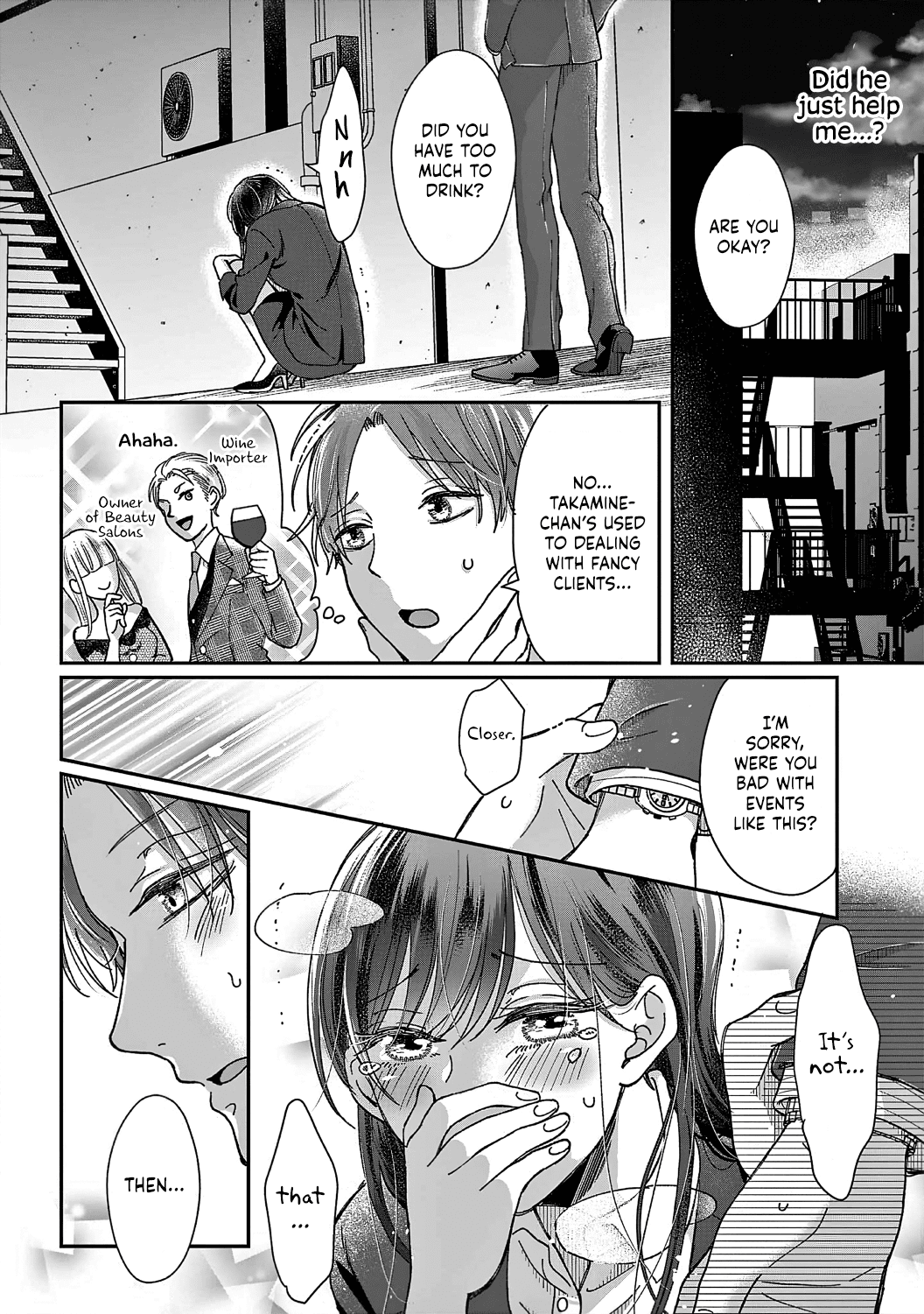 O Kuchi ga Etchina Jakuten Datte, Raibaru no Eriito Douryou ni Barete Shimaimashita chapter 1 - page 18