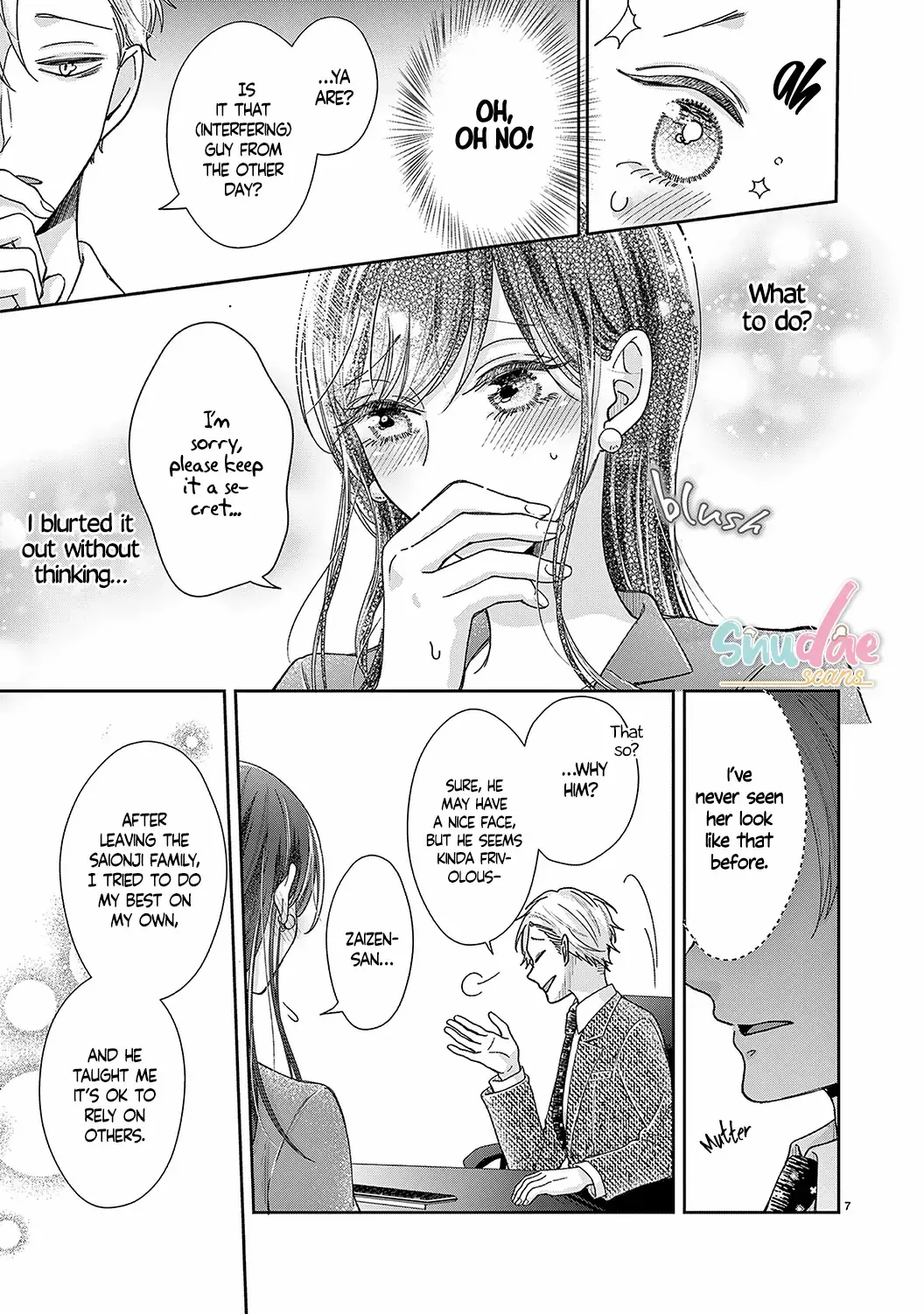 O Kuchi ga Etchina Jakuten Datte, Raibaru no Eriito Douryou ni Barete Shimaimashita chapter 17 - page 9
