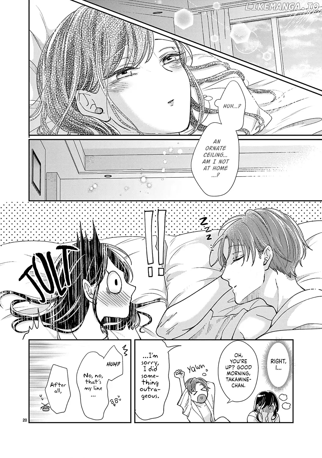 O Kuchi ga Etchina Jakuten Datte, Raibaru no Eriito Douryou ni Barete Shimaimashita chapter 10 - page 22