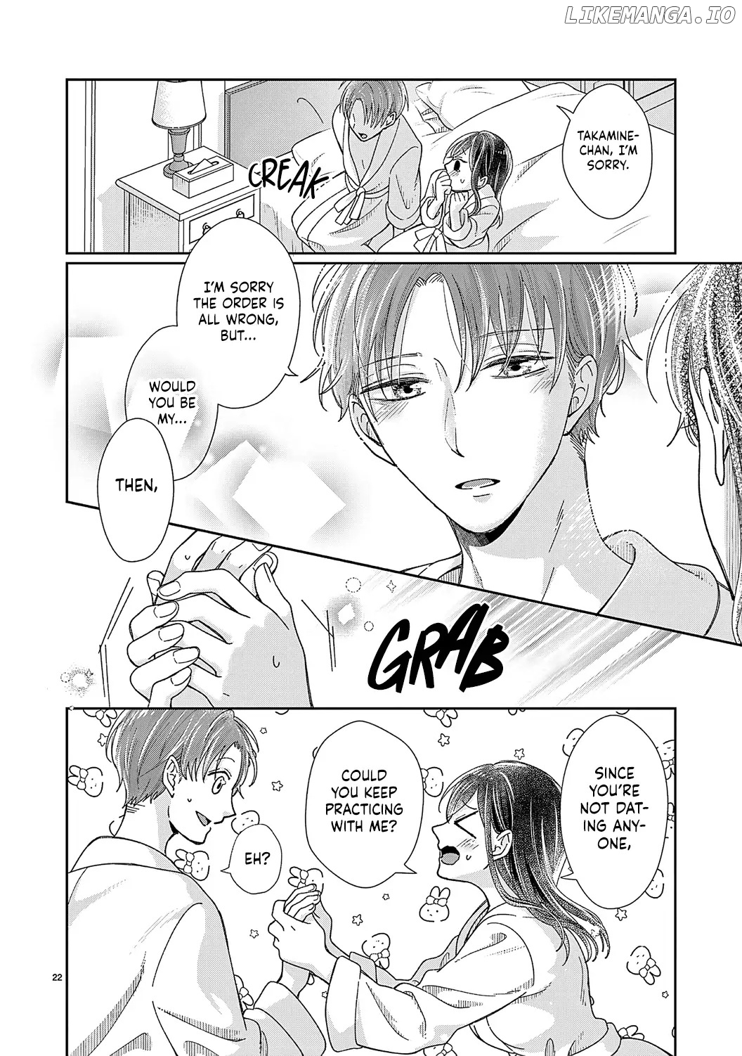 O Kuchi ga Etchina Jakuten Datte, Raibaru no Eriito Douryou ni Barete Shimaimashita chapter 10 - page 24