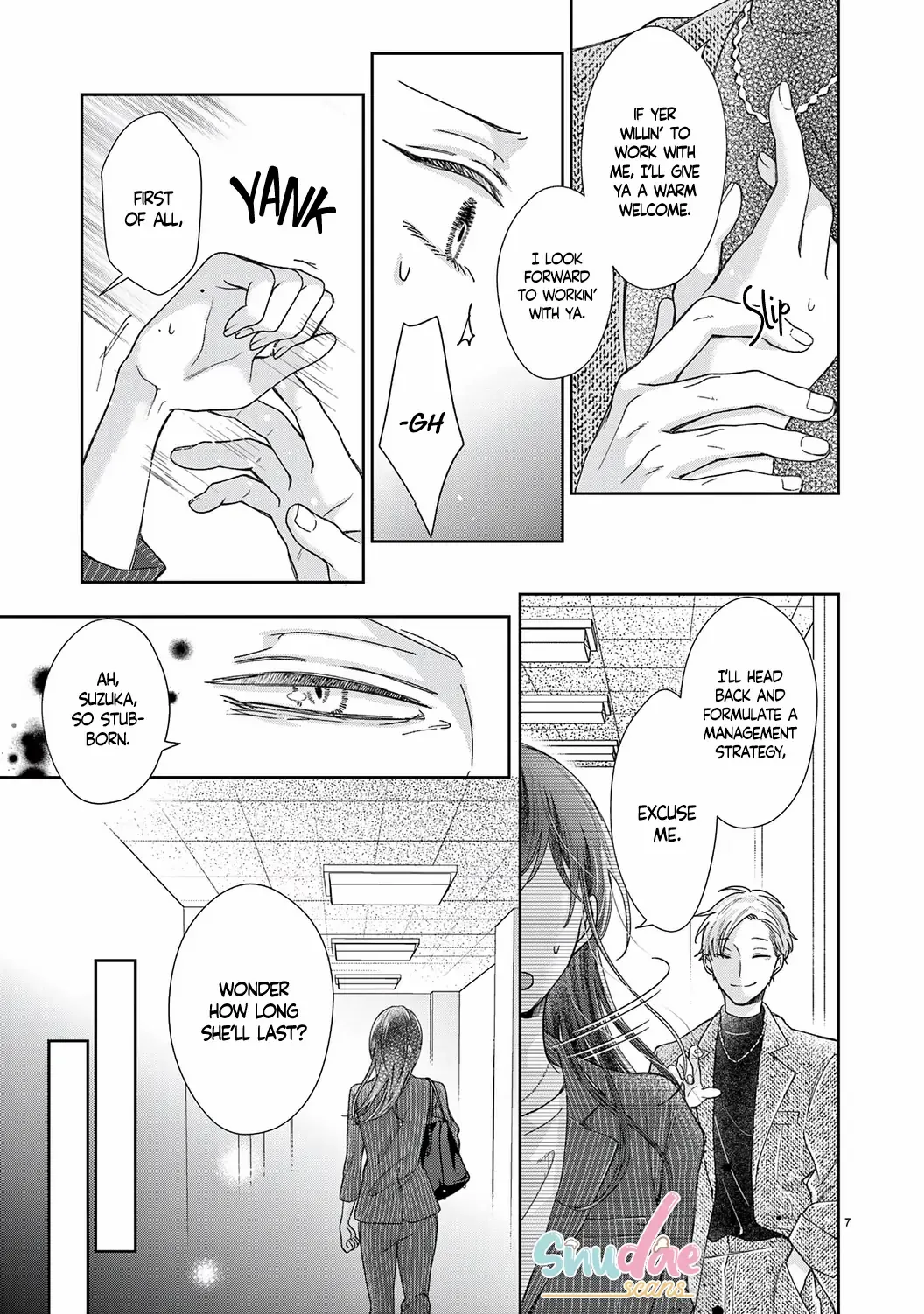 O Kuchi ga Etchina Jakuten Datte, Raibaru no Eriito Douryou ni Barete Shimaimashita chapter 18 - page 9