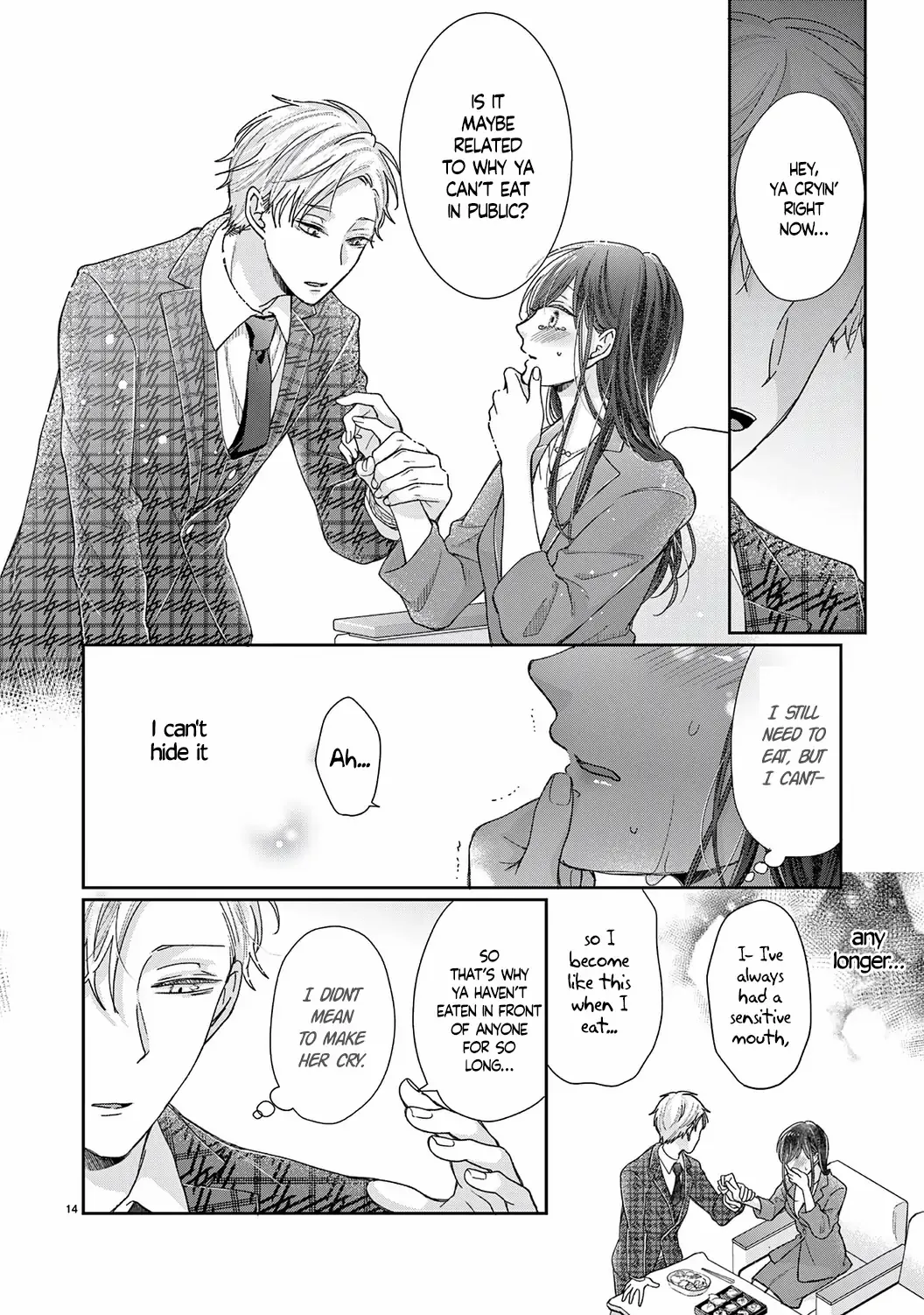 O Kuchi ga Etchina Jakuten Datte, Raibaru no Eriito Douryou ni Barete Shimaimashita chapter 18 - page 16