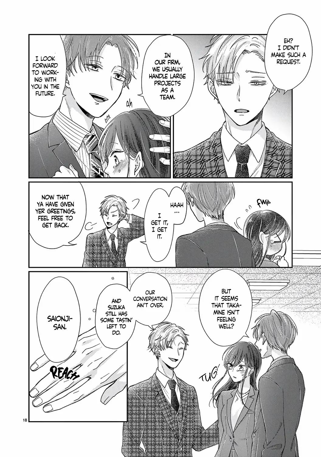 O Kuchi ga Etchina Jakuten Datte, Raibaru no Eriito Douryou ni Barete Shimaimashita chapter 18 - page 20