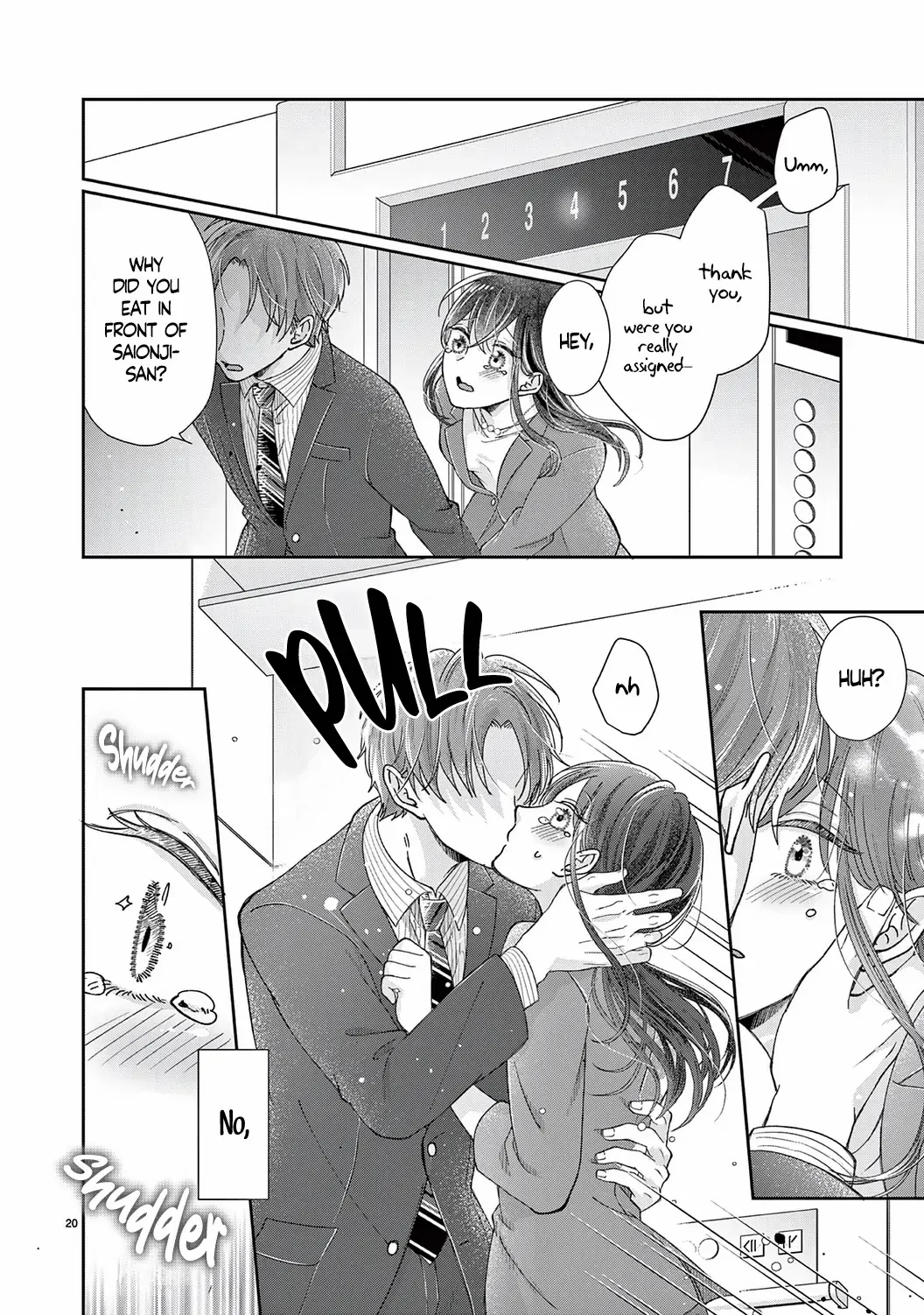 O Kuchi ga Etchina Jakuten Datte, Raibaru no Eriito Douryou ni Barete Shimaimashita chapter 18 - page 22