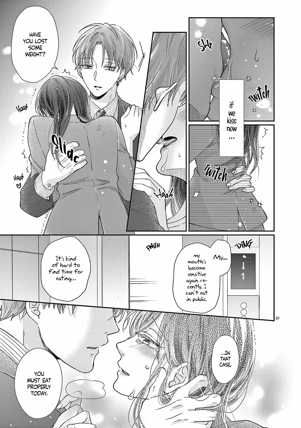 O Kuchi ga Etchina Jakuten Datte, Raibaru no Eriito Douryou ni Barete Shimaimashita chapter 18 - page 23