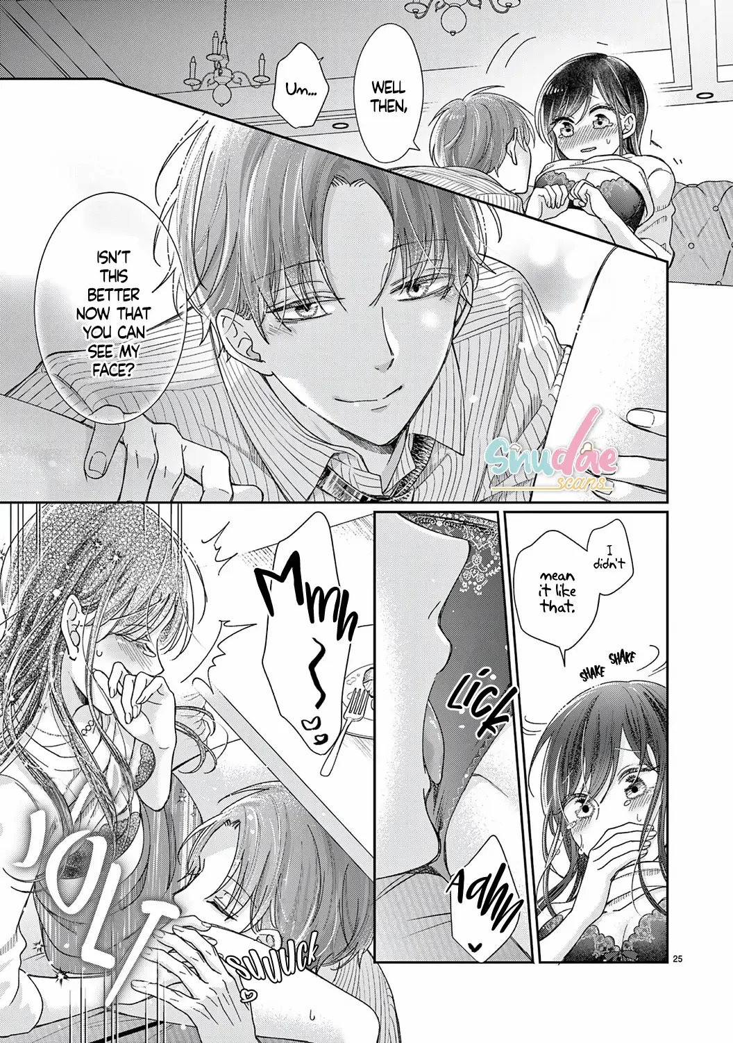 O Kuchi ga Etchina Jakuten Datte, Raibaru no Eriito Douryou ni Barete Shimaimashita chapter 18 - page 27