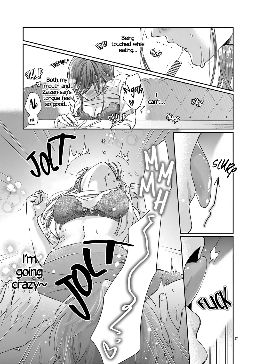 O Kuchi ga Etchina Jakuten Datte, Raibaru no Eriito Douryou ni Barete Shimaimashita chapter 18 - page 29