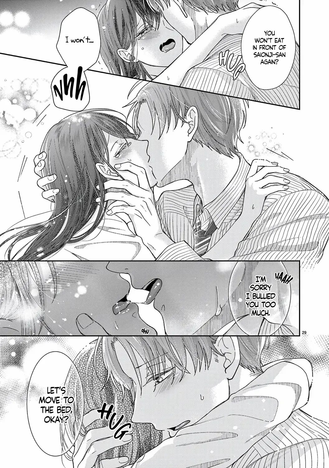 O Kuchi ga Etchina Jakuten Datte, Raibaru no Eriito Douryou ni Barete Shimaimashita chapter 18 - page 31