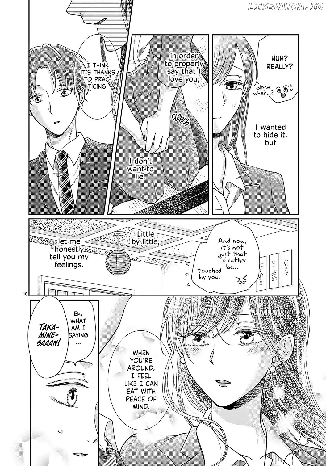 O Kuchi ga Etchina Jakuten Datte, Raibaru no Eriito Douryou ni Barete Shimaimashita chapter 11 - page 12