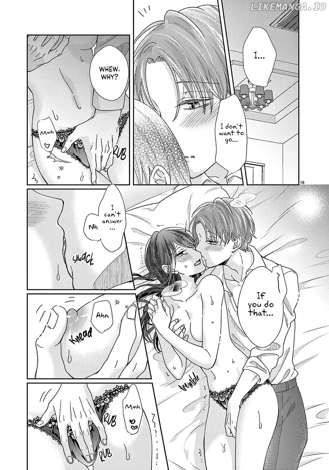 O Kuchi ga Etchina Jakuten Datte, Raibaru no Eriito Douryou ni Barete Shimaimashita chapter 11 - page 21