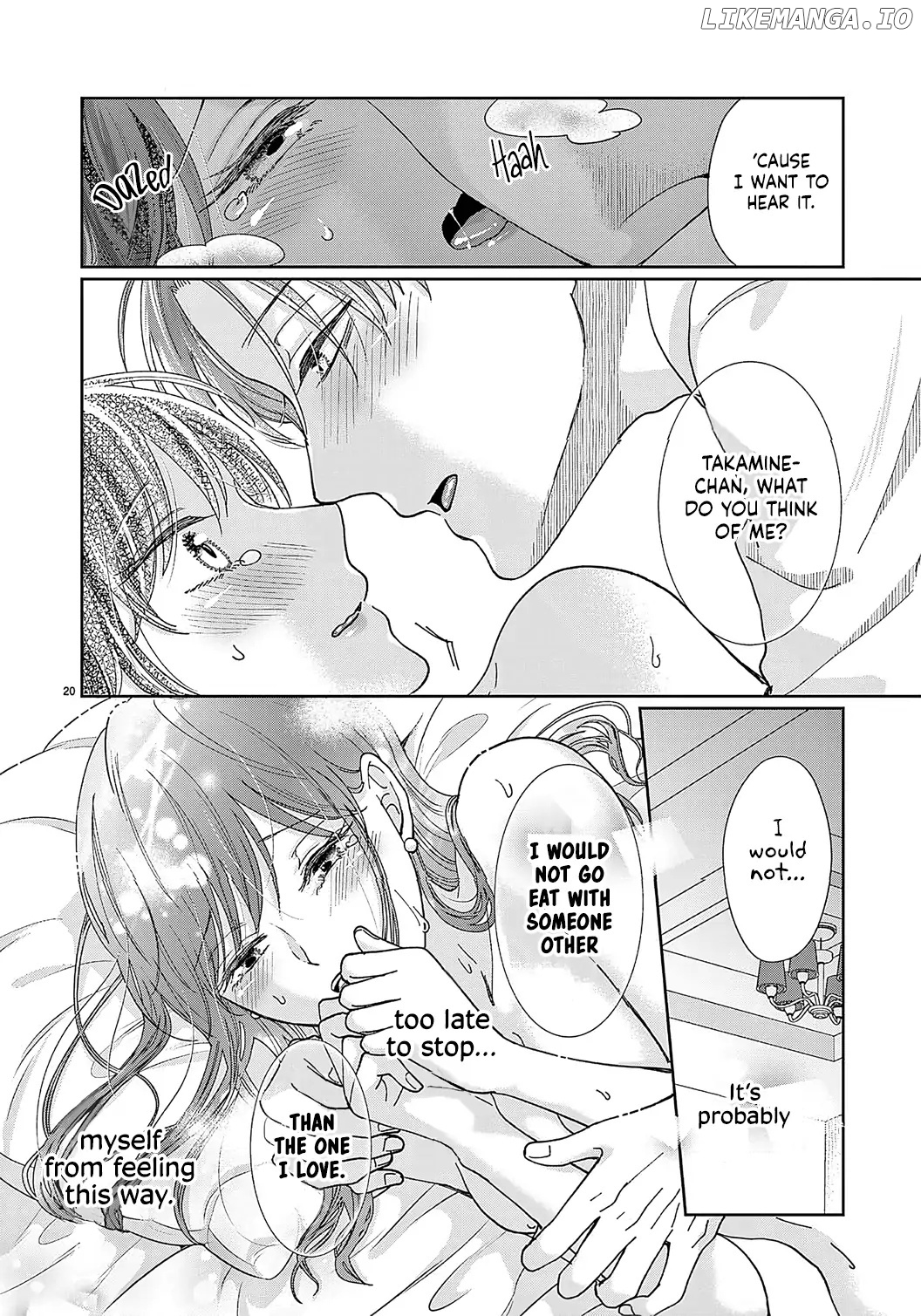 O Kuchi ga Etchina Jakuten Datte, Raibaru no Eriito Douryou ni Barete Shimaimashita chapter 11 - page 22