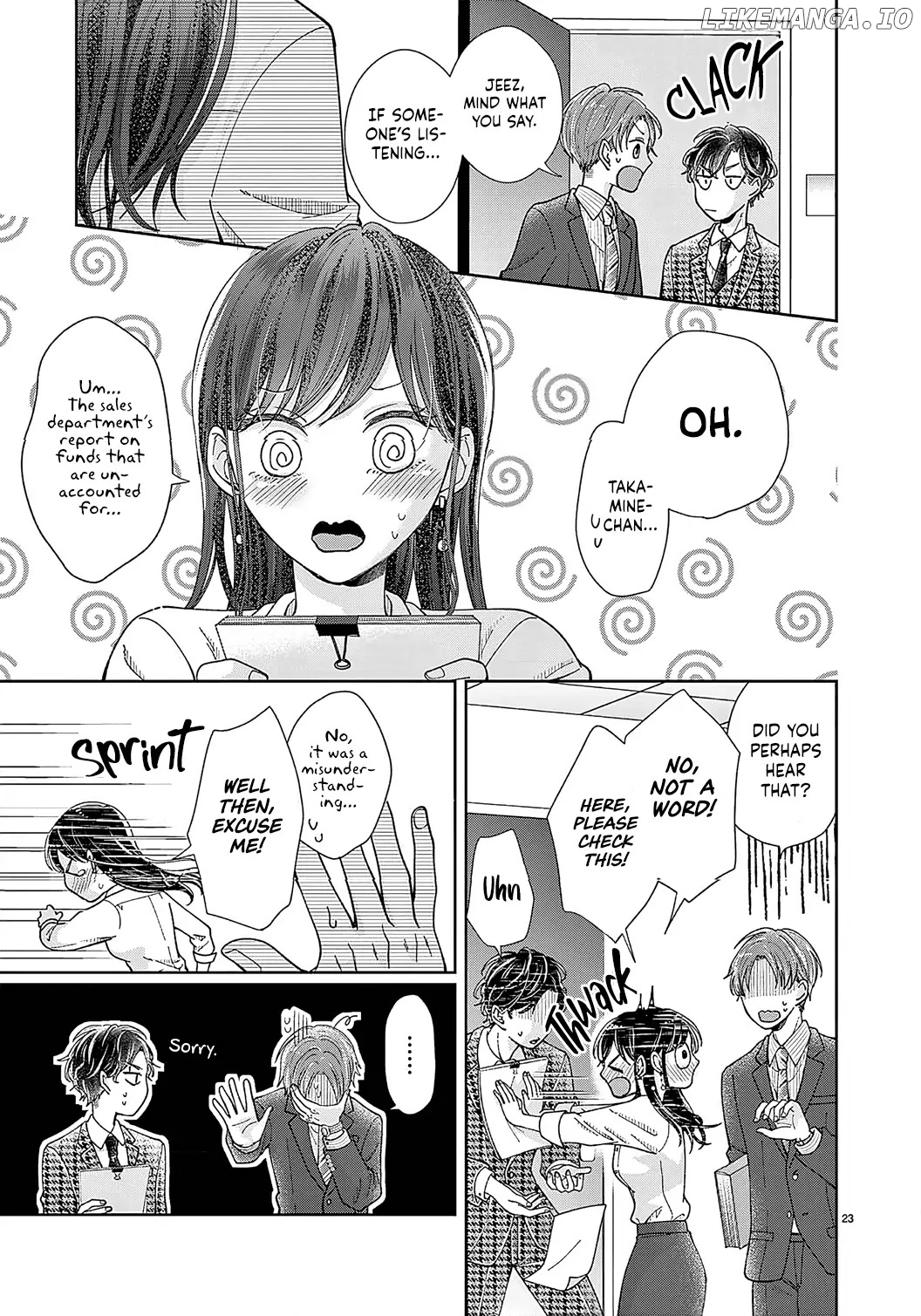 O Kuchi ga Etchina Jakuten Datte, Raibaru no Eriito Douryou ni Barete Shimaimashita chapter 11 - page 25