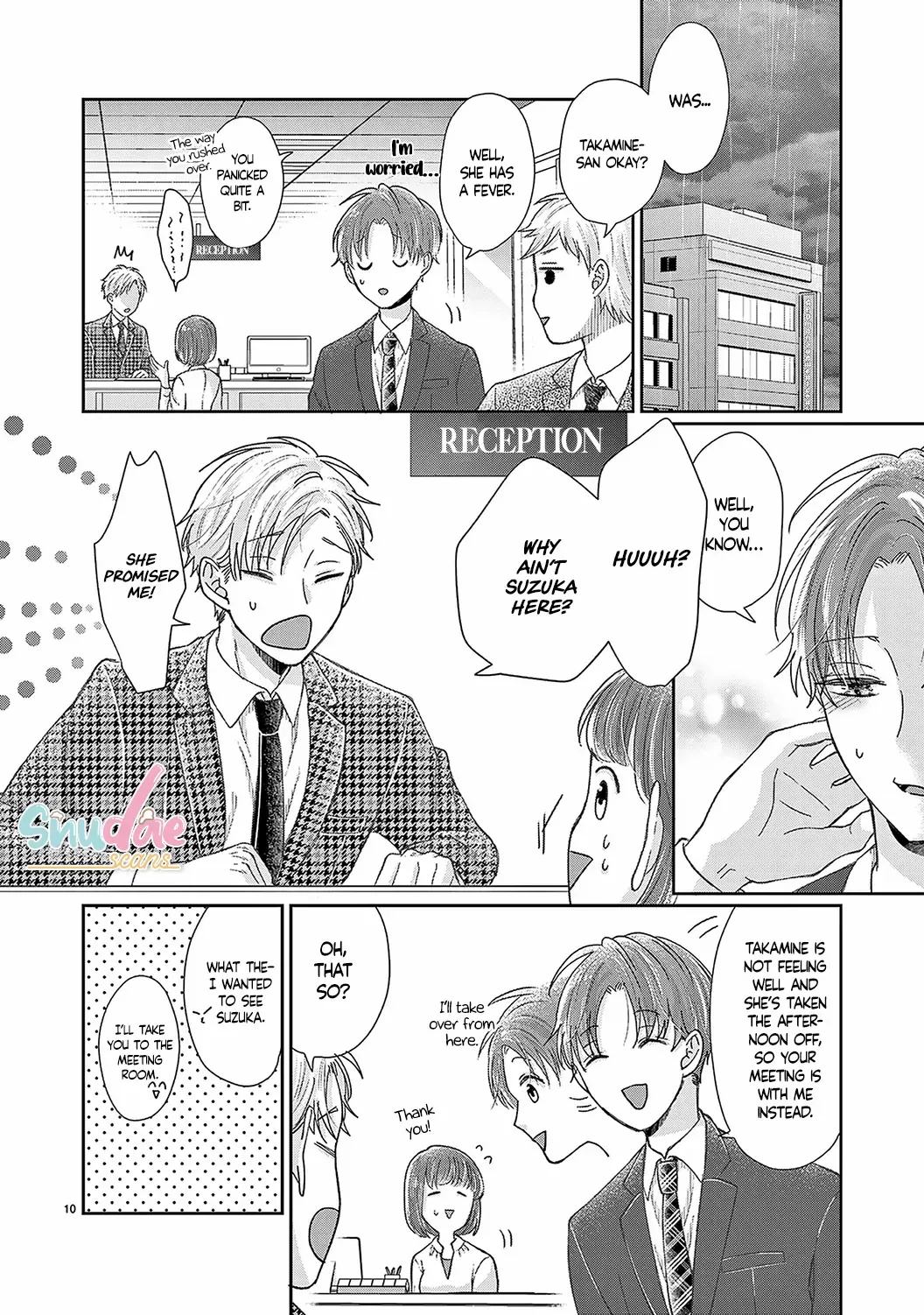 O Kuchi ga Etchina Jakuten Datte, Raibaru no Eriito Douryou ni Barete Shimaimashita chapter 19 - page 11