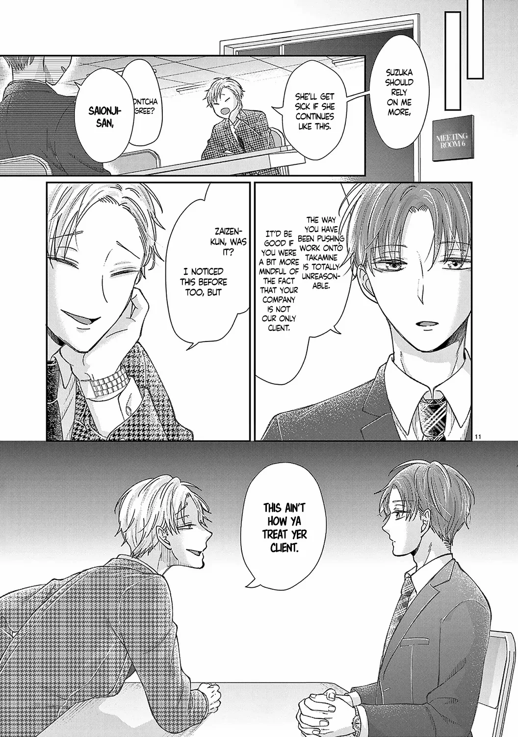 O Kuchi ga Etchina Jakuten Datte, Raibaru no Eriito Douryou ni Barete Shimaimashita chapter 19 - page 12