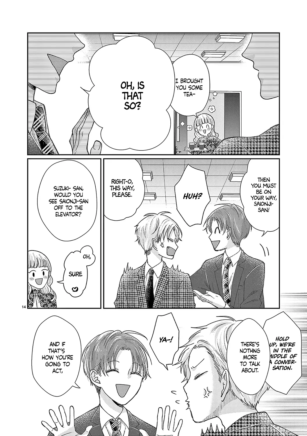 O Kuchi ga Etchina Jakuten Datte, Raibaru no Eriito Douryou ni Barete Shimaimashita chapter 19 - page 15