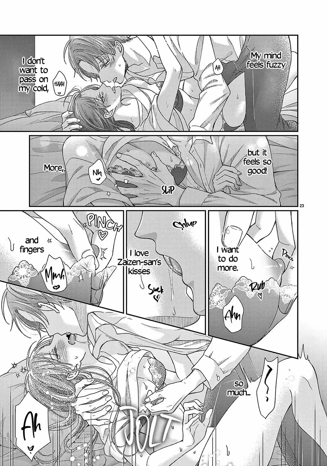 O Kuchi ga Etchina Jakuten Datte, Raibaru no Eriito Douryou ni Barete Shimaimashita chapter 19 - page 24
