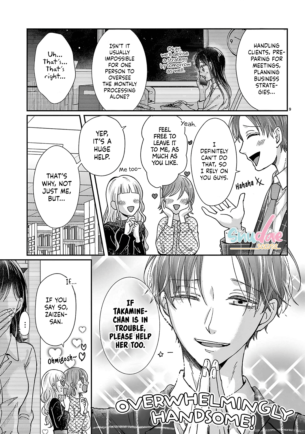 O Kuchi ga Etchina Jakuten Datte, Raibaru no Eriito Douryou ni Barete Shimaimashita chapter 2 - page 11