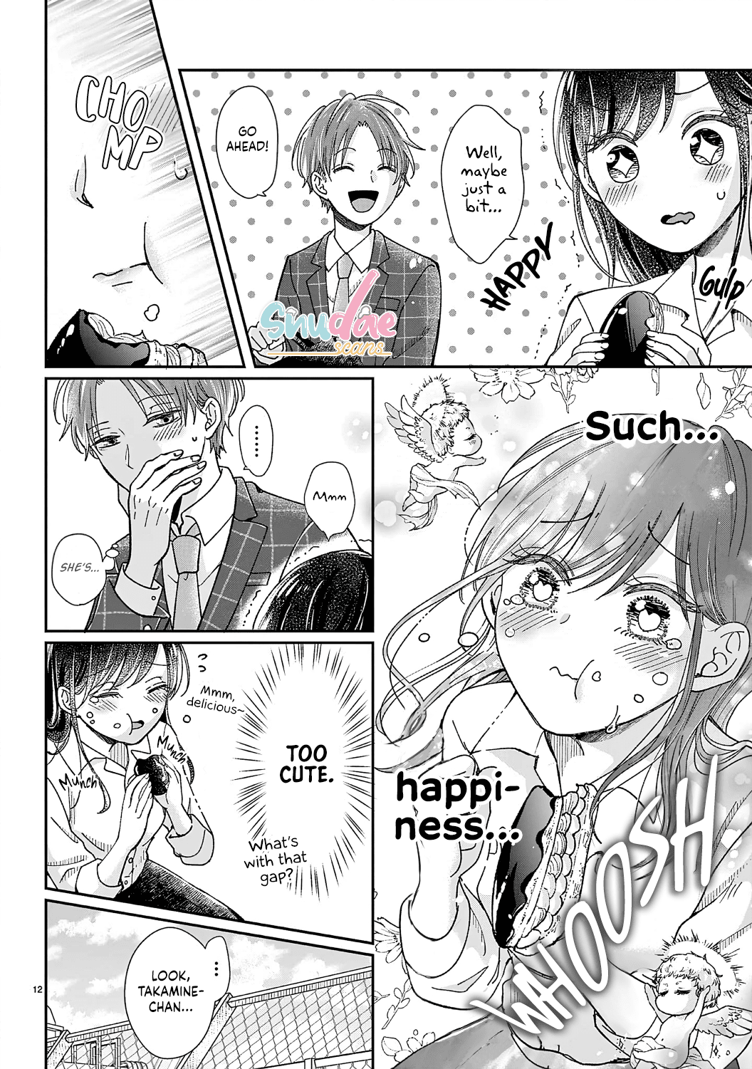 O Kuchi ga Etchina Jakuten Datte, Raibaru no Eriito Douryou ni Barete Shimaimashita chapter 2 - page 14