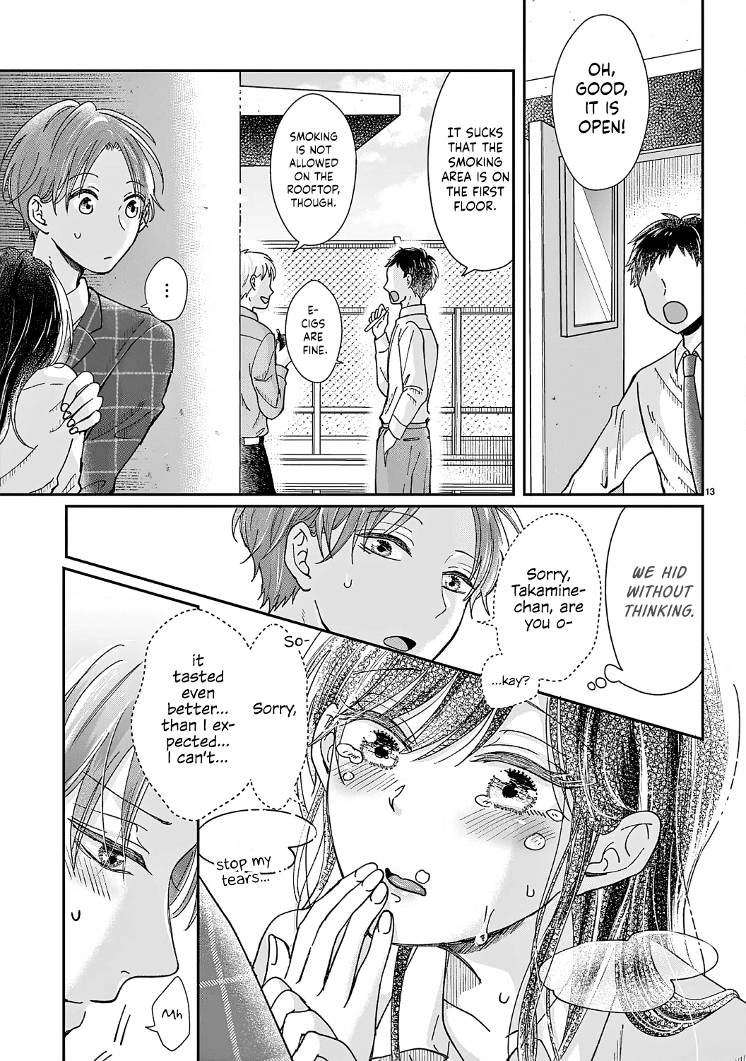 O Kuchi ga Etchina Jakuten Datte, Raibaru no Eriito Douryou ni Barete Shimaimashita chapter 2 - page 15