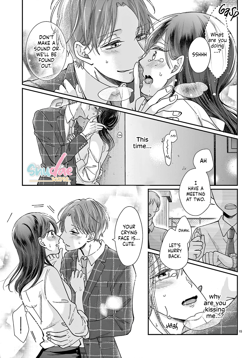 O Kuchi ga Etchina Jakuten Datte, Raibaru no Eriito Douryou ni Barete Shimaimashita chapter 2 - page 17