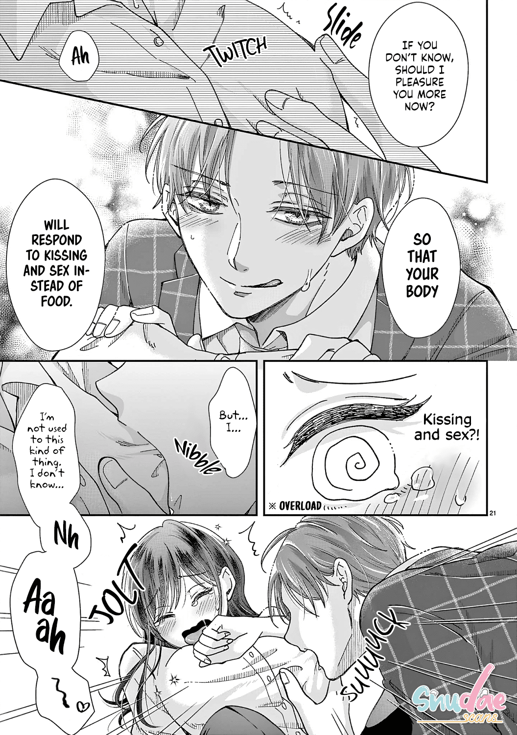 O Kuchi ga Etchina Jakuten Datte, Raibaru no Eriito Douryou ni Barete Shimaimashita chapter 2 - page 23