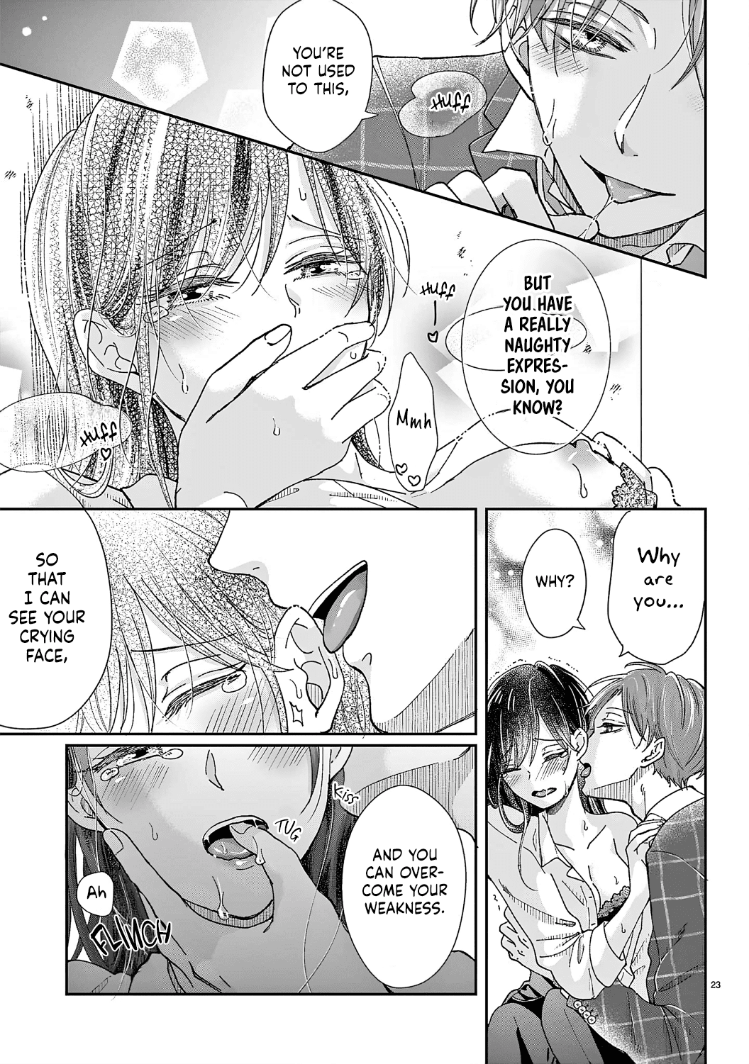O Kuchi ga Etchina Jakuten Datte, Raibaru no Eriito Douryou ni Barete Shimaimashita chapter 2 - page 25