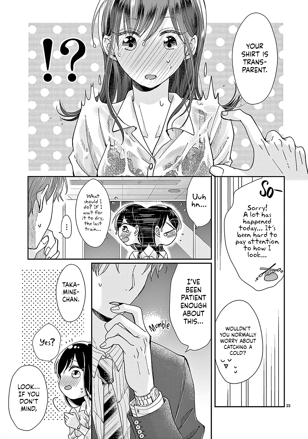 O Kuchi ga Etchina Jakuten Datte, Raibaru no Eriito Douryou ni Barete Shimaimashita chapter 4 - page 25