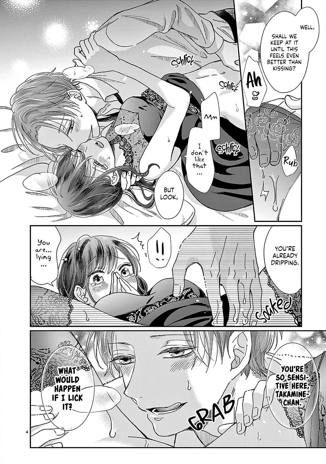 O Kuchi ga Etchina Jakuten Datte, Raibaru no Eriito Douryou ni Barete Shimaimashita chapter 4 - page 6