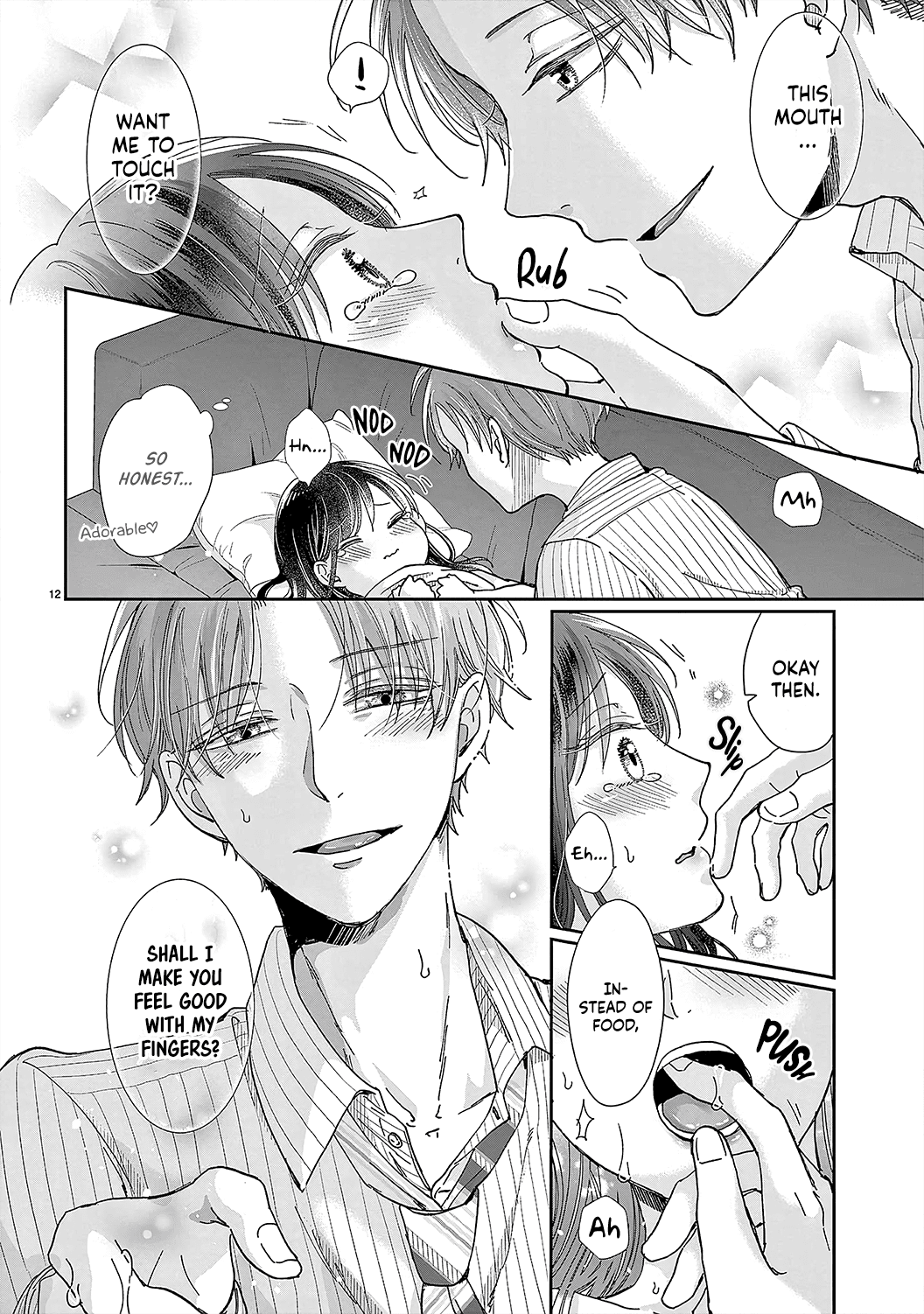 O Kuchi ga Etchina Jakuten Datte, Raibaru no Eriito Douryou ni Barete Shimaimashita chapter 5 - page 14